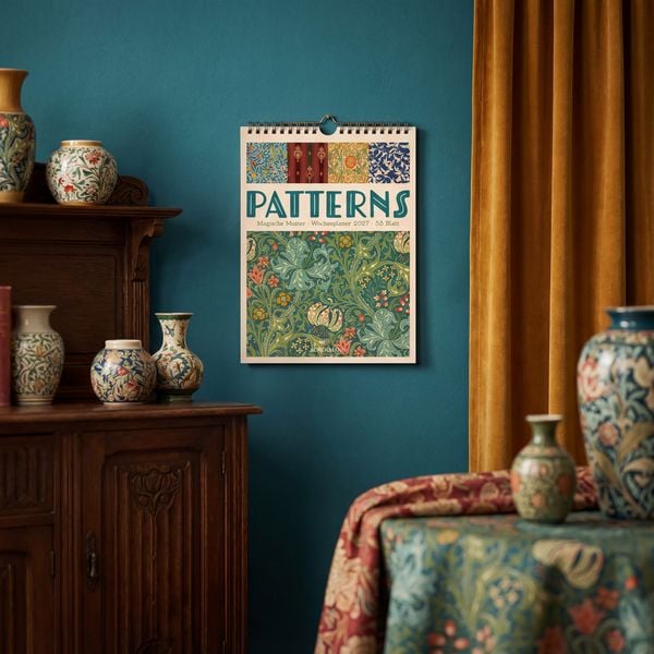 Produktbild: Patterns Wochenplaner Kalender 2027