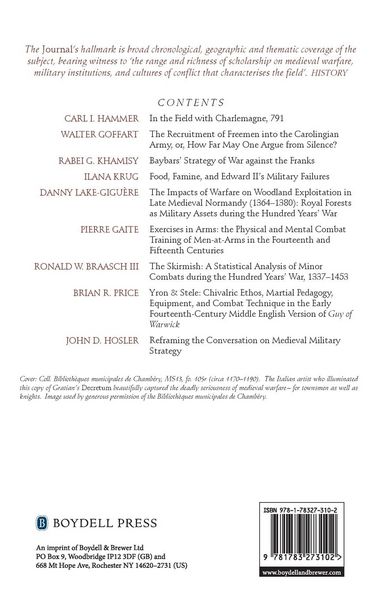 Produktbild: Journal of Medieval Military History