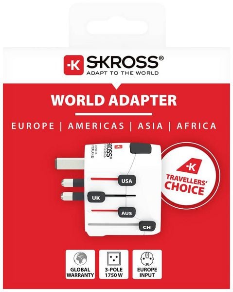 Produktbild: SKROSS PRO (7A) Travel Adapter
