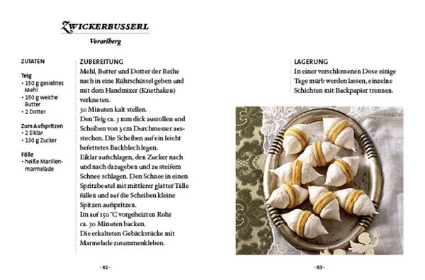 Das kleine Buch: Kekse für die Weihnachtszeit