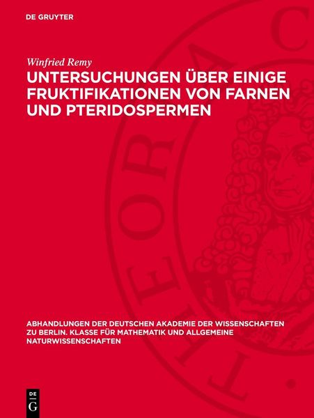 Produktbild: Untersuchungen &uuml;ber einige Fruktifikationen von Farnen und Pteridospermen