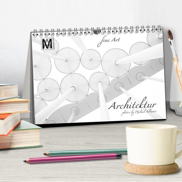 Produktbild: fine Art - Architektur (Tischkalender 2026 DIN A5 quer), CALVENDO Monatskalender