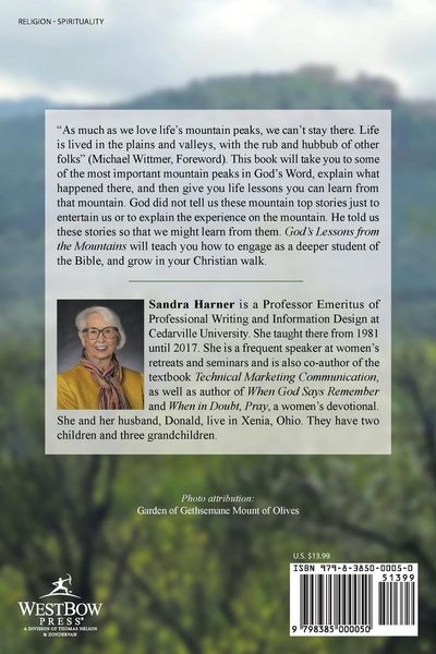 Produktbild: God's Lessons from the Mountains