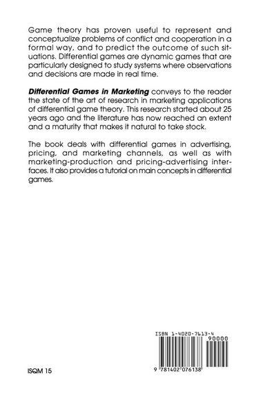 Produktbild: Differential Games in Marketing