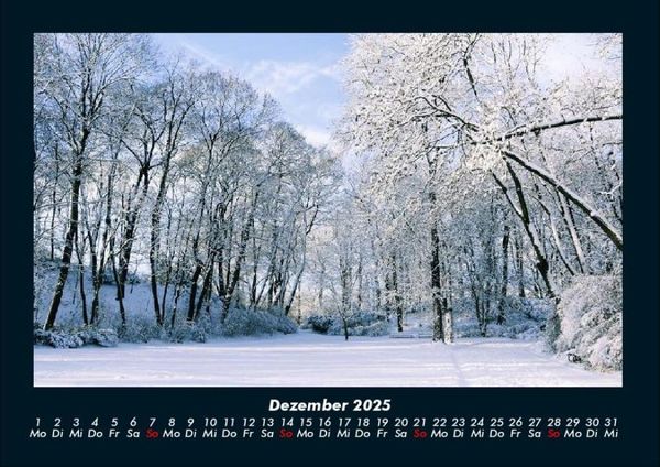 Produktbild: Winterzauber 2025 Fotokalender DIN A4