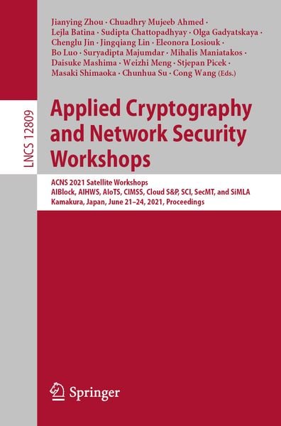 Produktbild: Applied Cryptography and Network Security Workshops