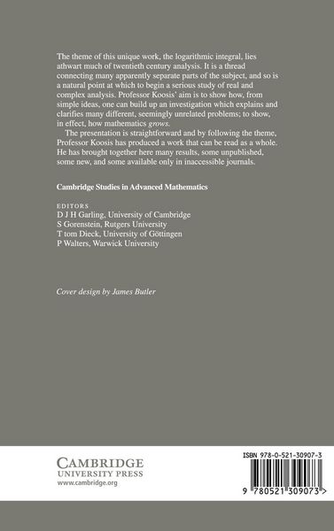 Produktbild: The Logarithmic Integral