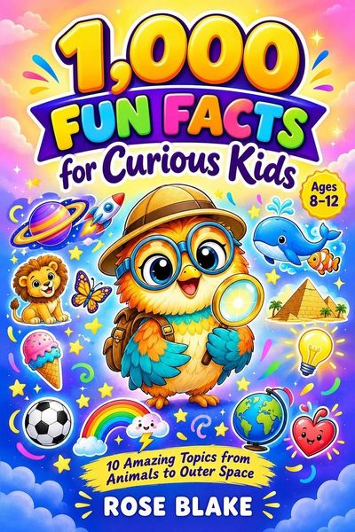 Produktbild: 1,000 Fun Facts for Curious Kids Ages 8-12