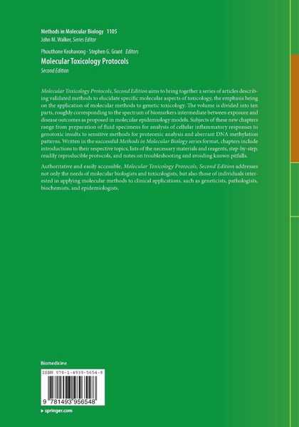 Produktbild: Molecular Toxicology Protocols