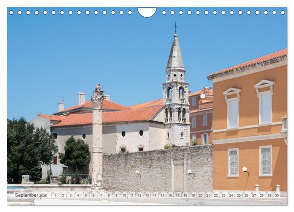 Produktbild: Zadar - R&ouml;mische Metropole in Kroatien (Wandkalender 2026 DIN A4 quer), CALVENDO Monatskalender