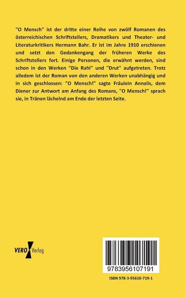 Produktbild: O Mensch