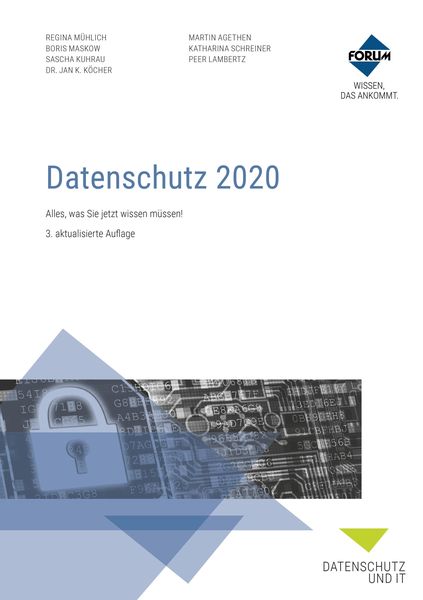Produktbild: Datenschutz 2020