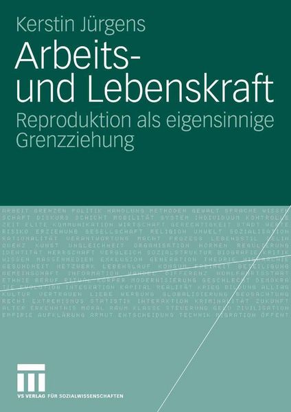 Produktbild: Arbeits- und Lebenskraft