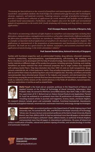 Produktbild: Handbook of Nanofibers and Nanocomposites