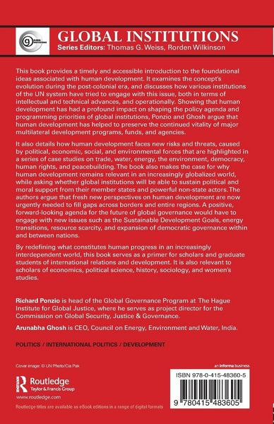 Produktbild: Human Development and Global Institutions