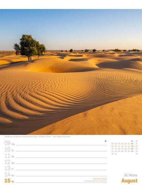 Produktbild: Planet Erde Wochenplaner Kalender 2027 | Landschaften der Welt