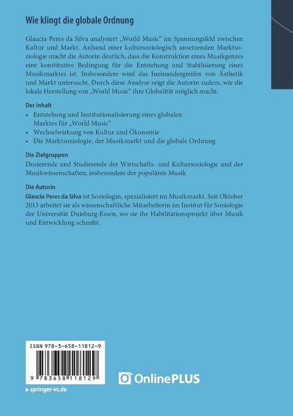 Produktbild: Wie klingt die globale Ordnung