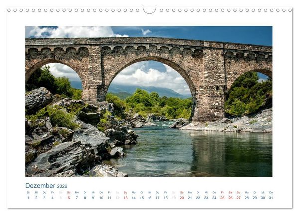 Produktbild: Korsika 2026 (Wandkalender 2026 DIN A3 quer), CALVENDO Monatskalender