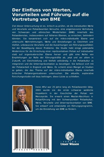 Produktbild: Der Einfluss von Werten, Vorurteilen und F&uuml;hrung auf die Vertretung von BME