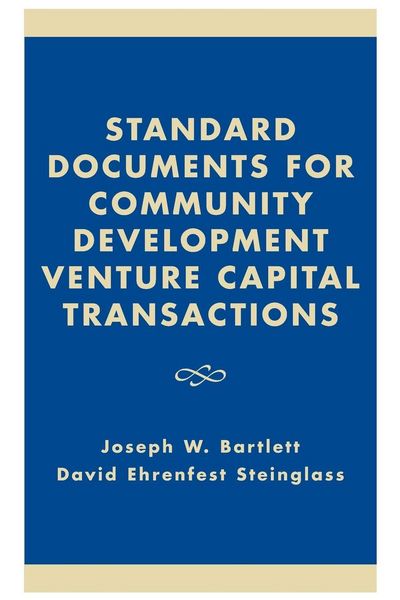 Produktbild: Standard Documents for Community Development Venture Capital Transactions