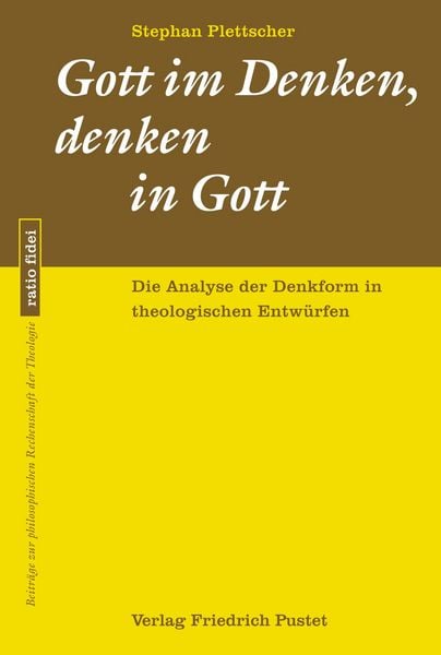 Produktbild: Gott im Denken, denken in Gott
