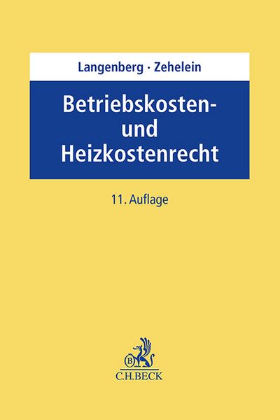 Produktbild: Betriebskosten- und Heizkostenrecht