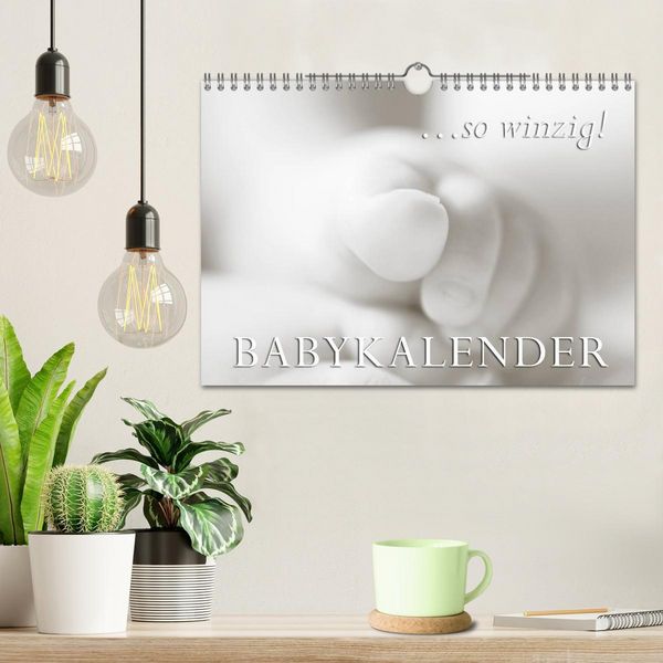 Produktbild: ...so winzig - Babykalender (Wandkalender 2026 DIN A4 quer), CALVENDO Monatskalender