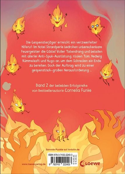 Produktbild: Gespensterj&auml;ger im Feuerspuk (Band 2) - Mit 8 neu illustrierten Farbseiten