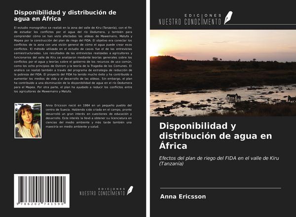 Produktbild: Disponibilidad y distribuci&oacute;n de agua en &Aacute;frica