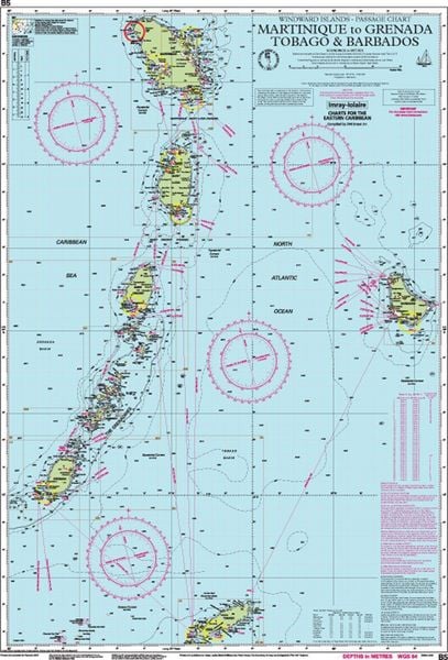 Produktbild: B5 Martinique to Tobago and Barbados Passage Chart