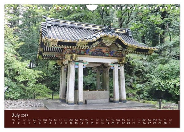 Produktbild: Japan - modern and traditional (Wall Calendar 2027 DIN A4 landscape), CALVENDO 12 Month Wall Calendar