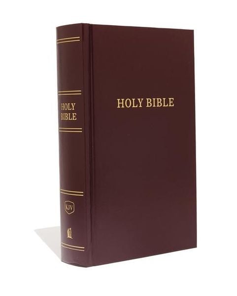 Produktbild: KJV, Pew Bible, Large Print, Hardcover, Burgundy, Red Letter, Comfort Print