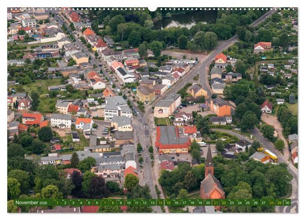 Produktbild: Eberswalde in Luftbildern (Wandkalender 2026 DIN A2 quer), CALVENDO Monatskalender