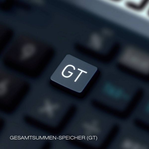 Produktbild: Casio DH-12ET Tischrechner Dunkelblau Display (Stellen): 12 solarbetrieben (L x B) 101 mm x 159 mm