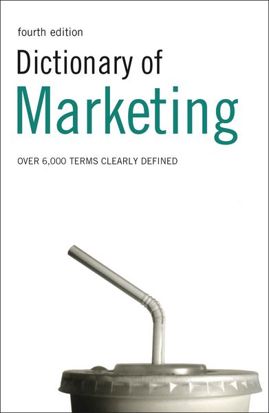 Produktbild: Dictionary of Marketing