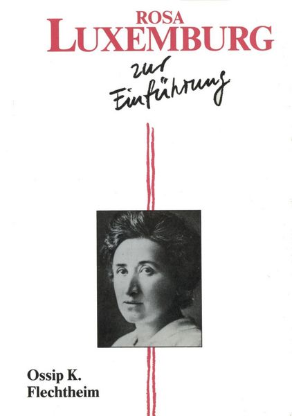 Produktbild: Rosa Luxemburg zur Einf&uuml;hrung