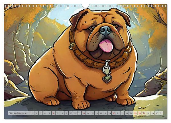 Produktbild: Tierische Metaphern (Wandkalender 2026 DIN A3 quer), CALVENDO Monatskalender