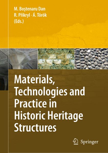 Produktbild: Materials, Technologies and Practice in Historic Heritage Structures