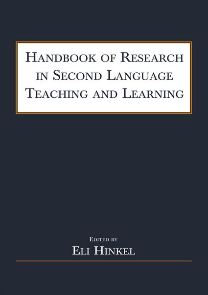 Produktbild: Handbook of Research in Second Language Teaching and Learning