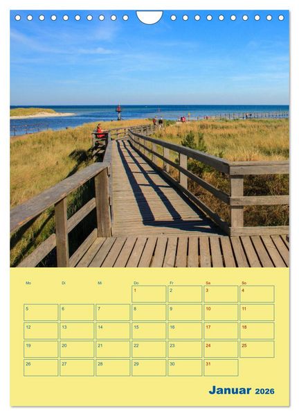 Produktbild: Sehnsuchtsort Fischland-Dar&szlig;-Zingst (Wandkalender 2026 DIN A4 hoch), CALVENDO Monatskalender