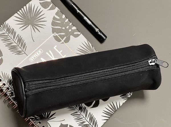 Produktbild: Stylex Faulenzer, schwarz, Veloursoptik