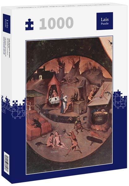 Produktbild: Lais Puzzle Hieronymus Bosch - Bestrafung der sieben Tods&uuml;nden 1000 Teile