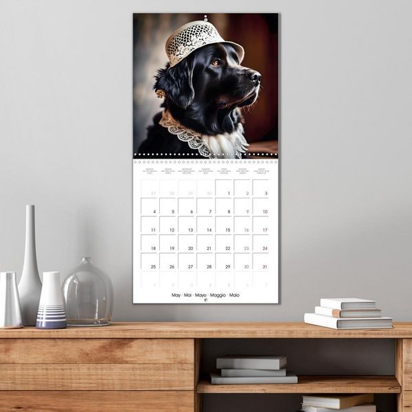Produktbild: Kleemann, C: Dogs with matching hats (Wall Calendar 2026 12