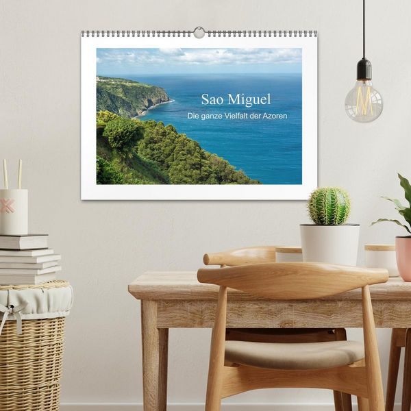 Produktbild: Sao Miguel - Die ganze Vielfalt der Azoren (Wandkalender 2026 DIN A3 quer), CALVENDO Monatskalender