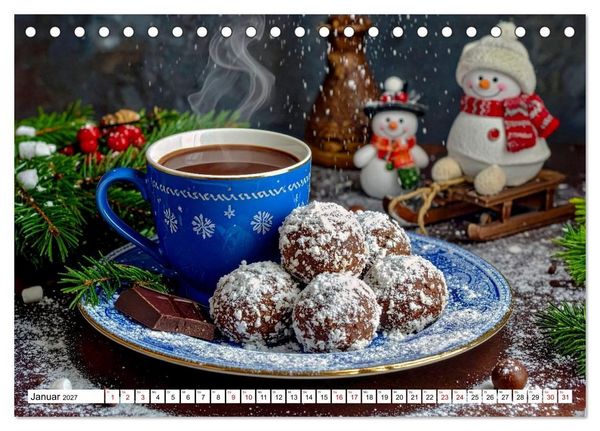 Produktbild: Schokoladen Tr&auml;ume (Tischkalender 2027 DIN A5 quer), CALVENDO Monatskalender