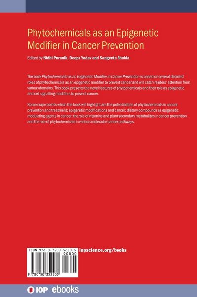Produktbild: Phytochemicals as an Epigenetic Modifier in Cancer Prevention