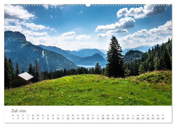 Produktbild: Gemma wandern - Wanderungen im Salzkammergut (hochwertiger Premium Wandkalender 2026 DIN A2 quer), Kunstdruck in Hochglanz