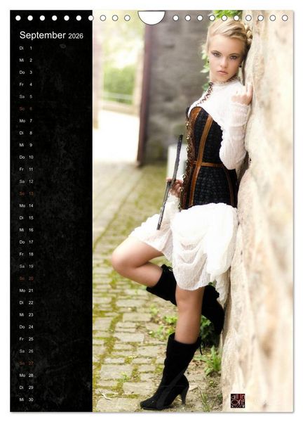 Produktbild: Mode au Chateau (Wandkalender 2026 DIN A4 hoch), CALVENDO Monatskalender