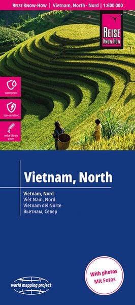 Reise Know-How Landkarte Vietnam, Nord | Vietnam, North (1:600.000), Sonstige von , Reise Know-How Verlag Peter Rump GmbH, 978-3-8317-7512-5