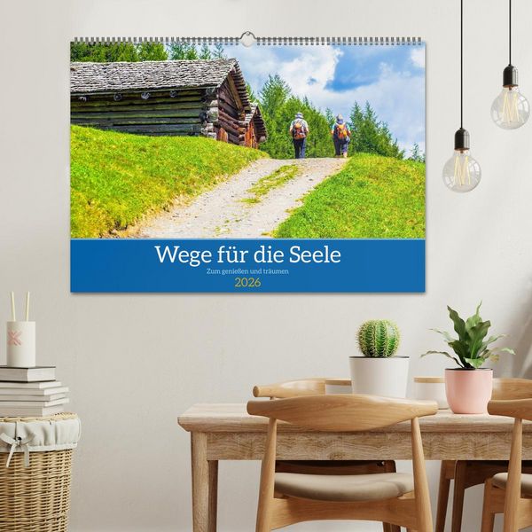 Produktbild: Wege f&uuml;r die Seele (Wandkalender 2026 DIN A2 quer), CALVENDO Monatskalender